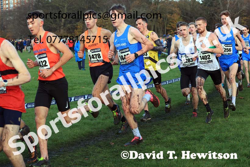 Senior Men and Under-23s, 2023 British Athletics Cross Challenge, Sefton Park, Liverpool. Photo: David T. Hewitson/Sports for All Pics